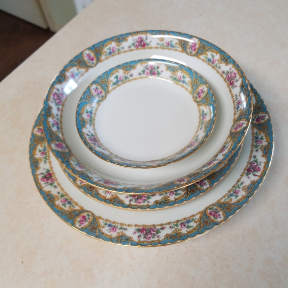 Bowa & Dotter Limoges France 5 pc Place Setting - Picture 6 of 8